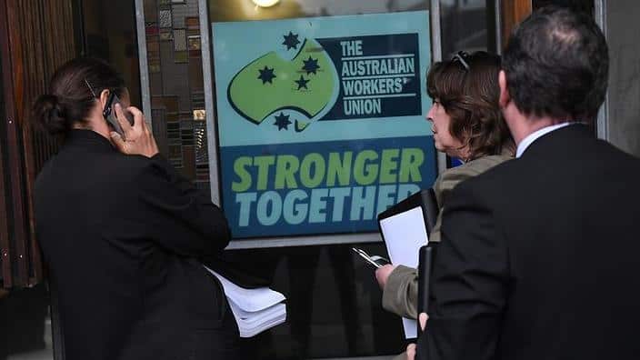 Staff from at least two ministerial offices have been questioned by Australian Federal Police over the AWU raids leak.