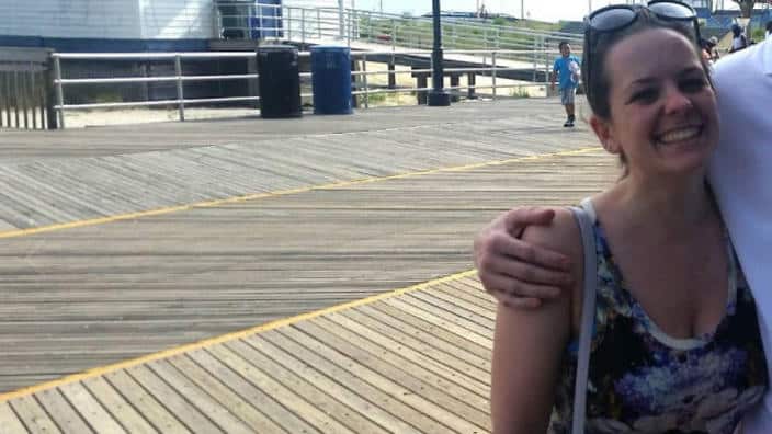 Kelly Brewster leaves behind her partner and a young child 