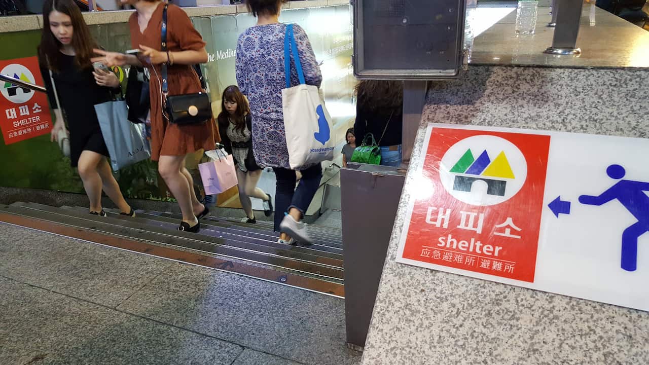 Seoul shelter 