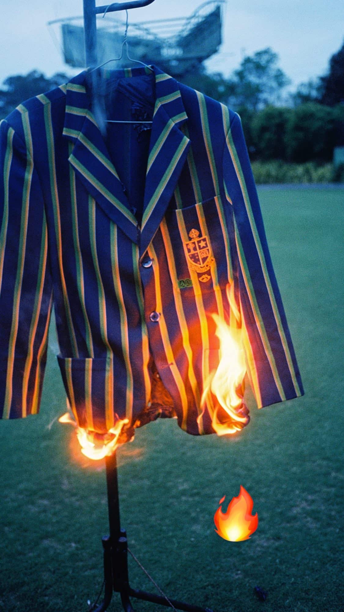 Private school protest