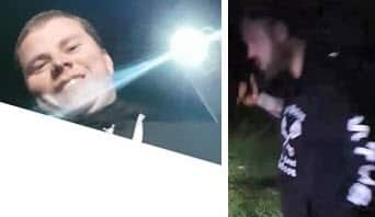 Police want to speak to the man on the left who they believe might be able to assist them with the animal cruelty investigation.