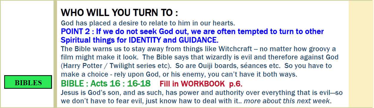 An extract from Seed SRE about the evils of Harry Potter and twilight.