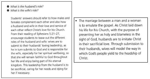 An extract on marriage and roles from You: An Introduction. 