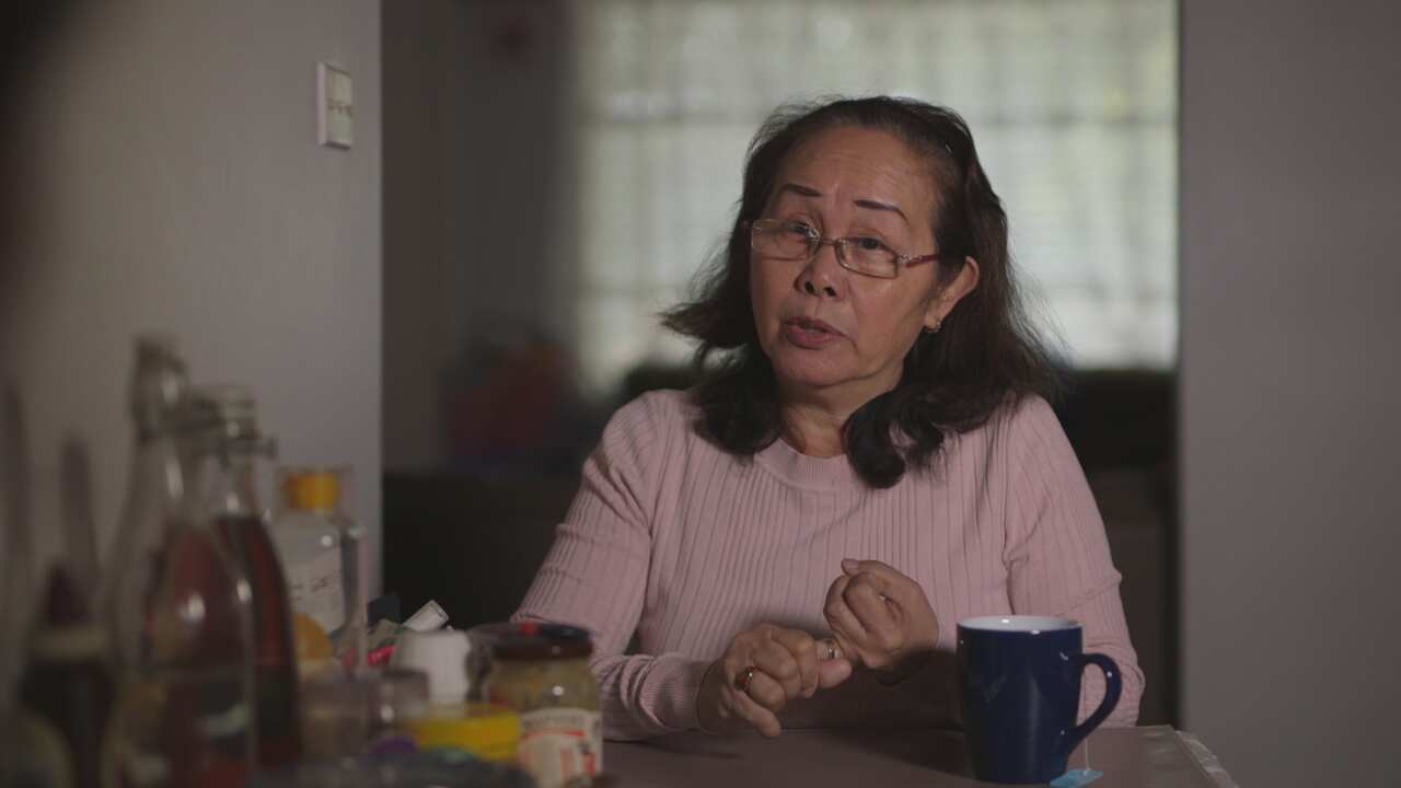 Elna told The Feed she initially believed her husband's aggressive behaviour was normal for a white man.