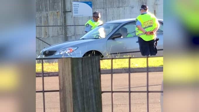 The alleged incident took place at 6.30am on Christmas Day.