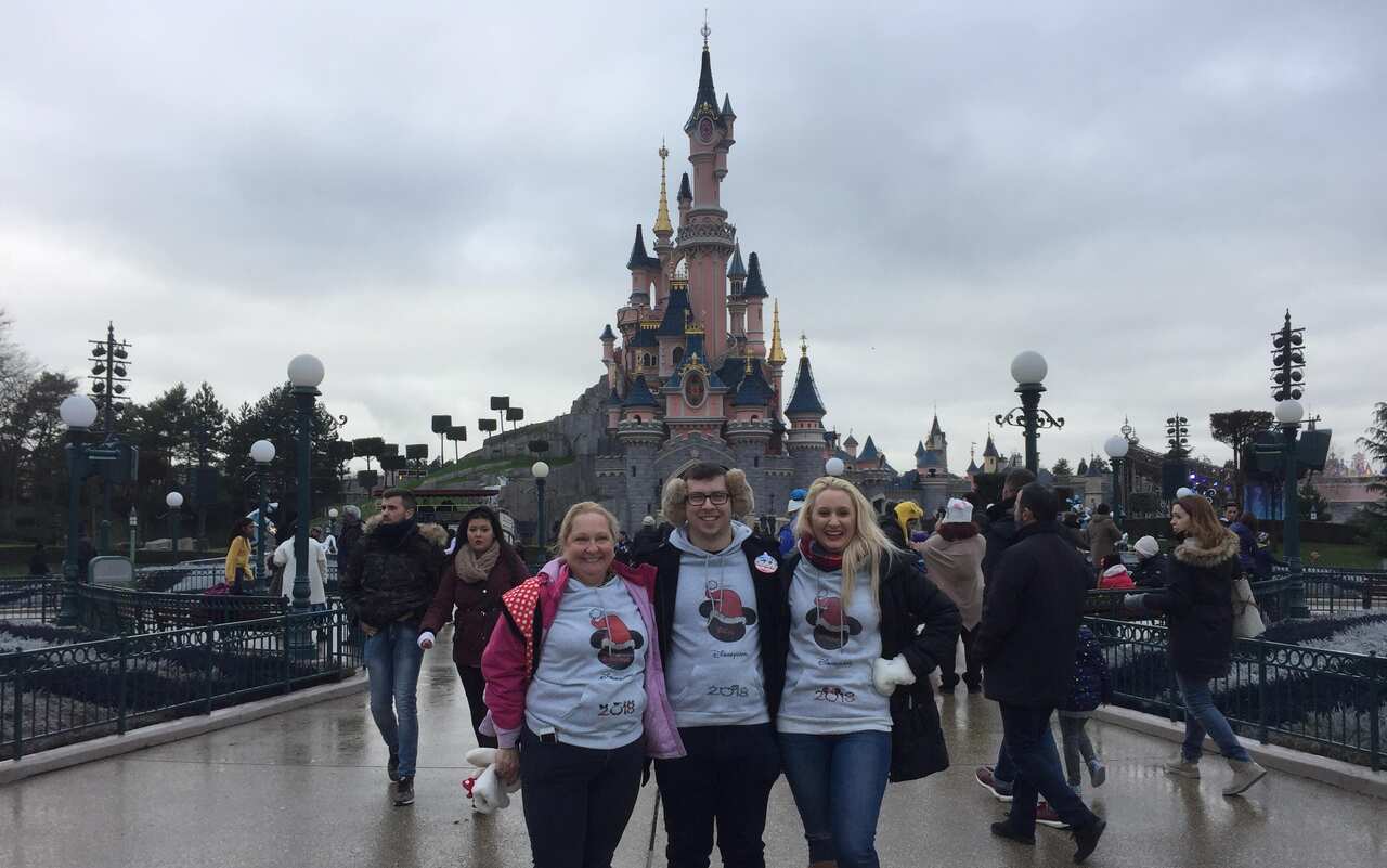 Three Australian travellers overseas.