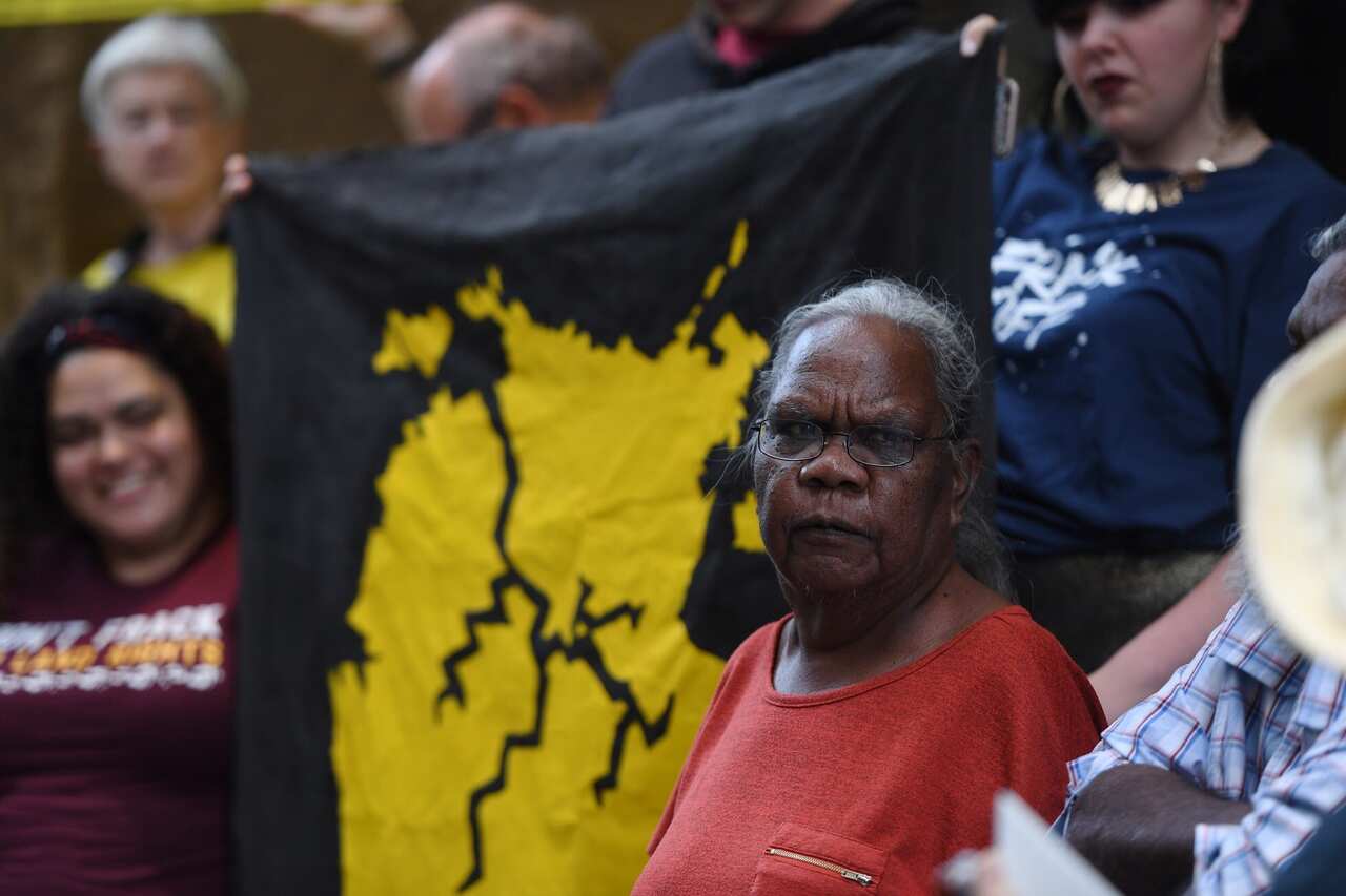 Anti-Fracking protest