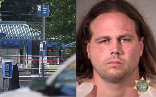 Jeremy Joseph Christian, the suspect in the fatal stabbing of two people on a Portland light-rail