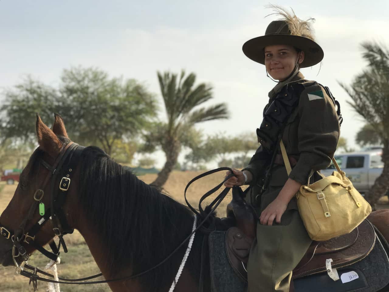 A young rider saddles up for the three-day journey to Beersheba, “following in the hoofprints” 