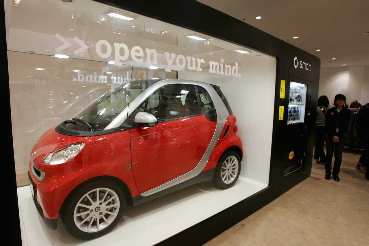China, Car, Vending Machine, Electric car