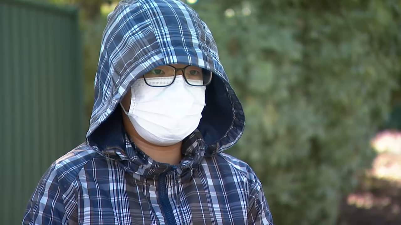 Claudia* talks to SBS News on Thursday.