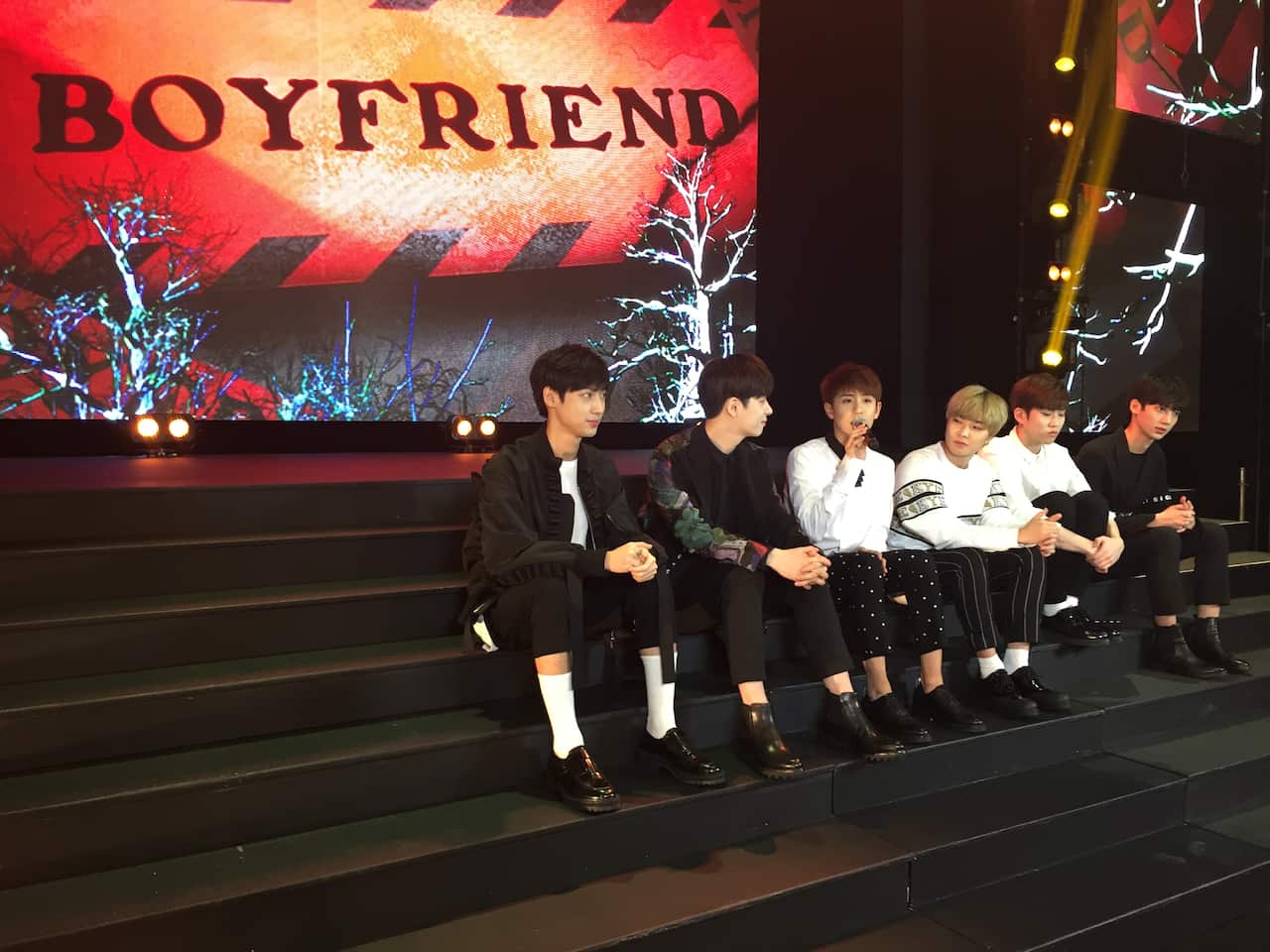 K-Pop band Boyfriend