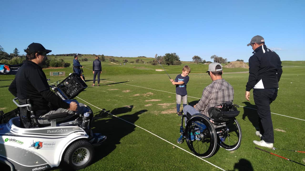 Empower Golf Australia is for people of all ages and disabilities.