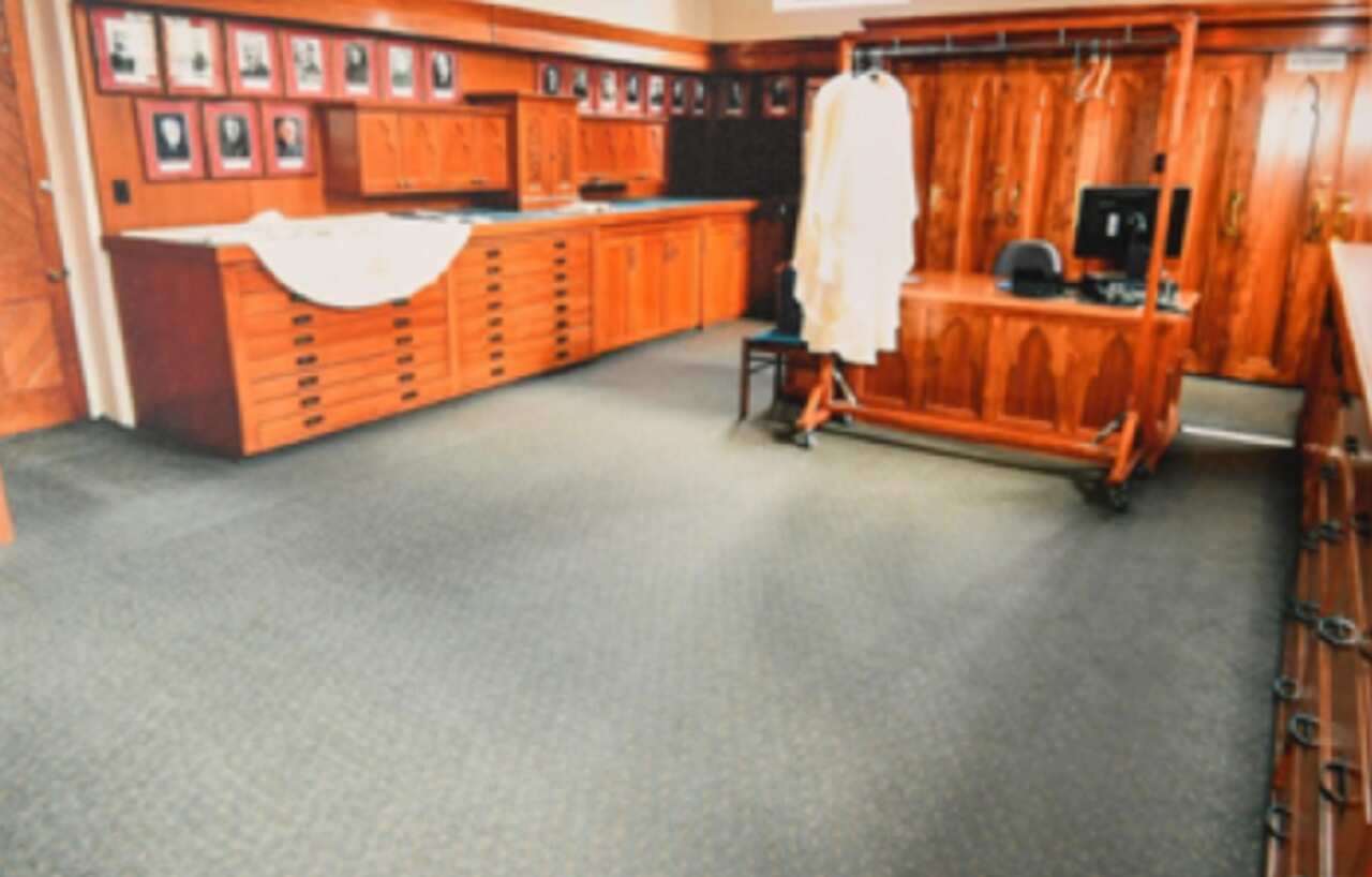 The sacristy at St Patrick's Cathedral.