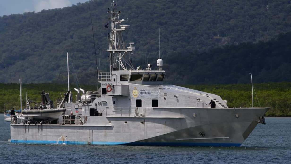 The man was picked up by the ABFC Roebuck Bay.