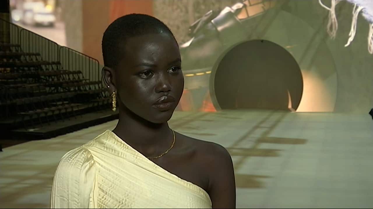 Adut Akech said on Tuesday the mix-up was 'racist'.