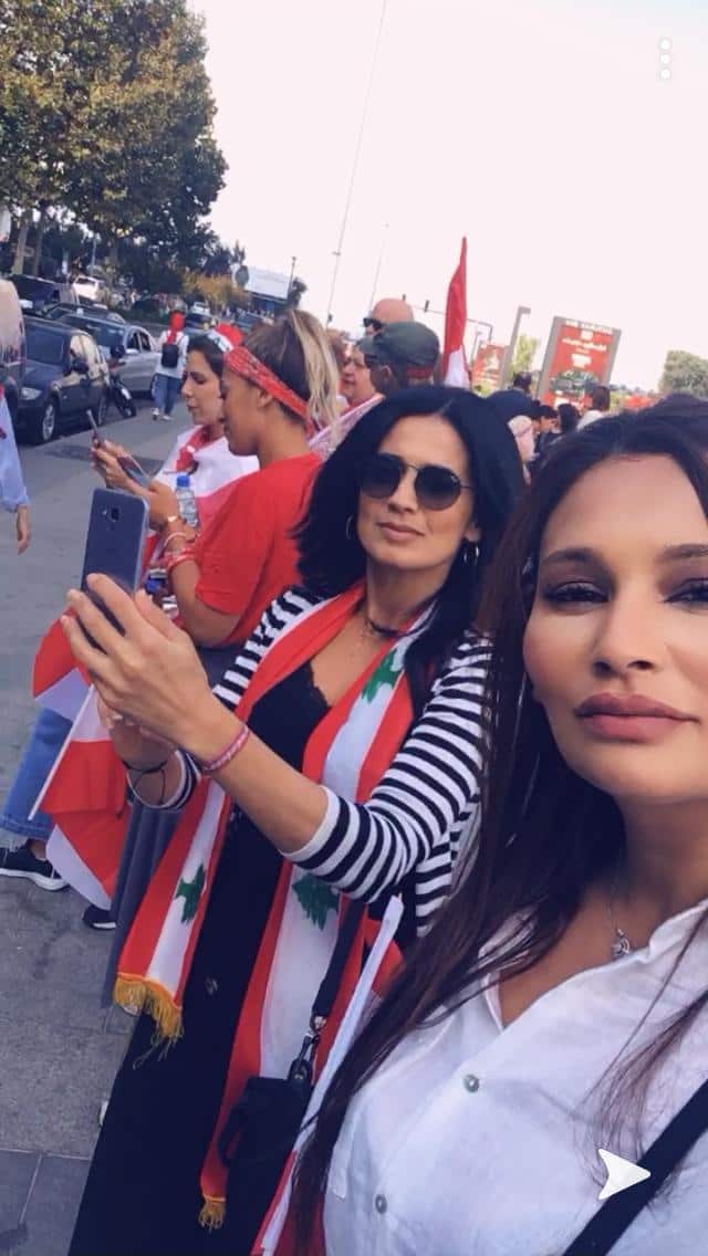 Nada Agha has been in Lebanon since Saturday. 