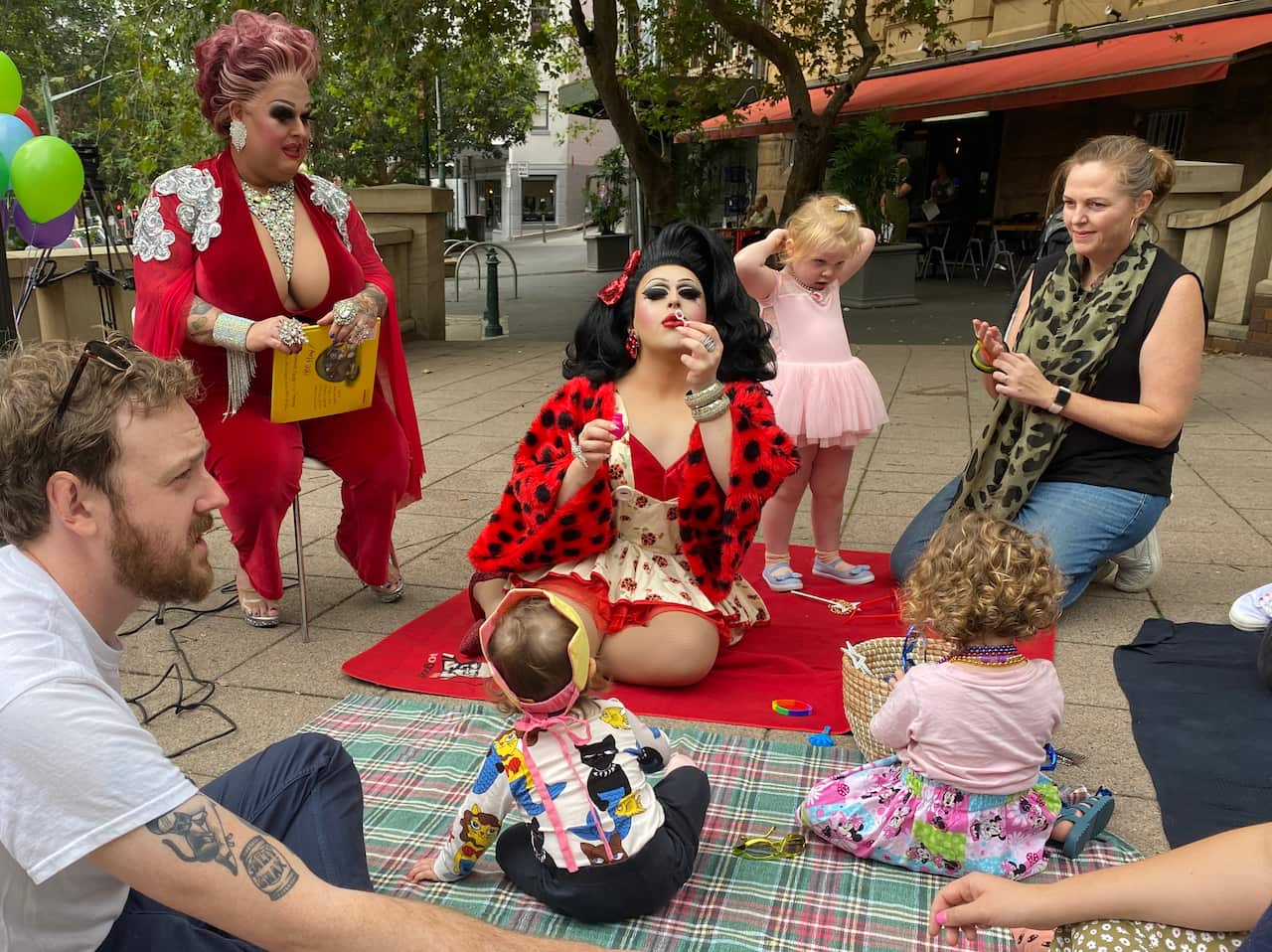 The event was held on Sydney's Oxford Street.