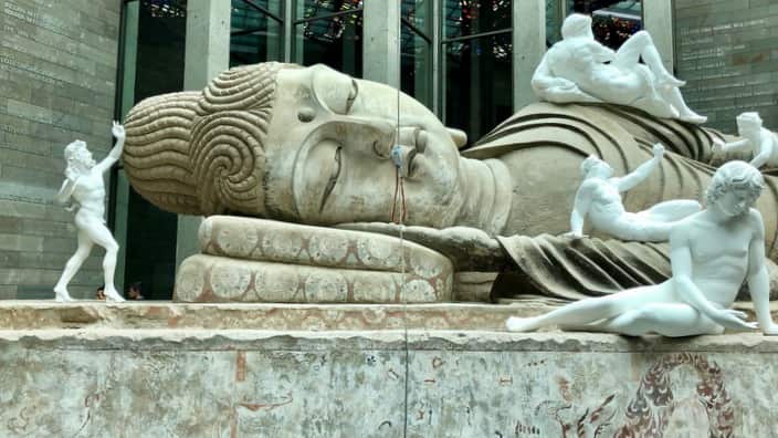 Eternity-Buddha in Nirvana by Xu Zhen.