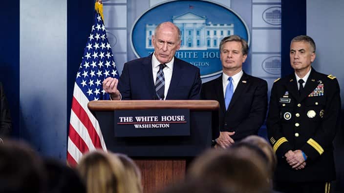 US Director of National Intelligence Dan Coat is another option.