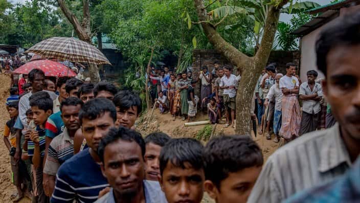 Kutupalong refugee camp, Bangladesh