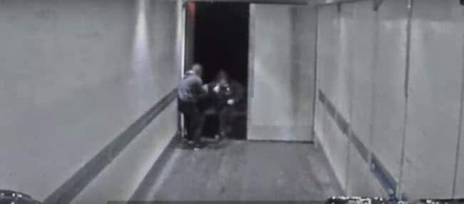 Swedish robbers steal from a PostNord truck.