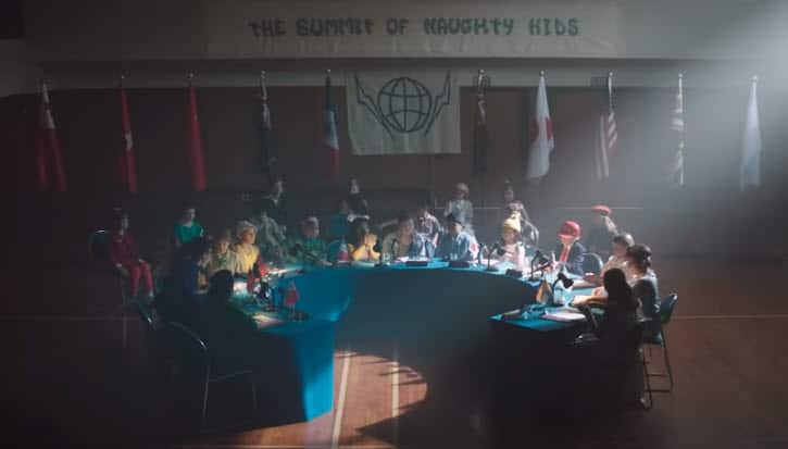 'Naughty' kids summit