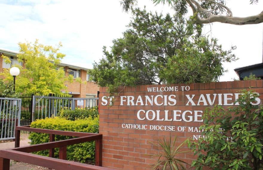 Joel Okuma went to school at St Francis Xavier's College in Newcastle.