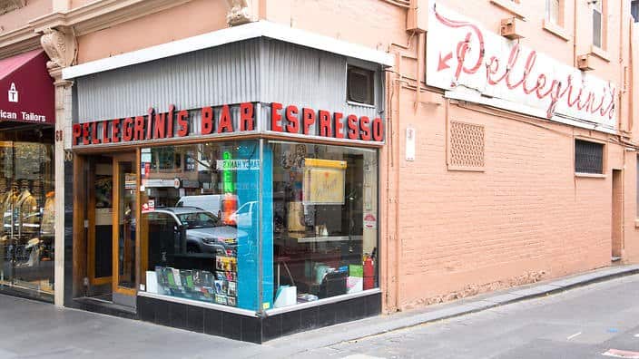 Pellegrini’s Espresso Bar, Melbourne.