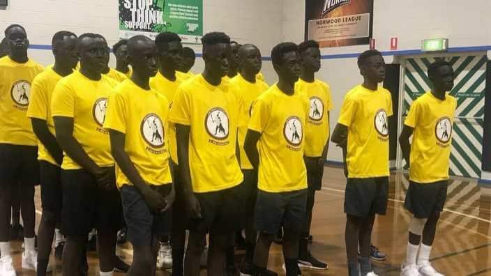Dinka Bor initiation ceremony, Adelaide