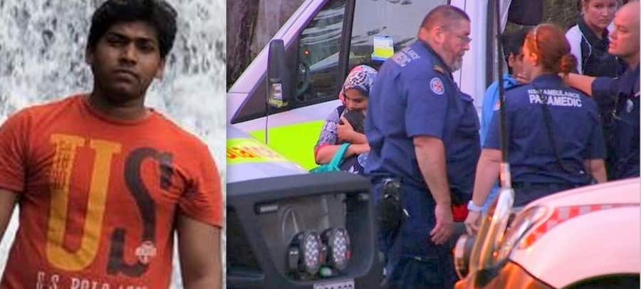 The body of third man Junaid Mohammed was swept out to sea at Moonee Beach after he waded in on Monday evening to try to save three teenagers.