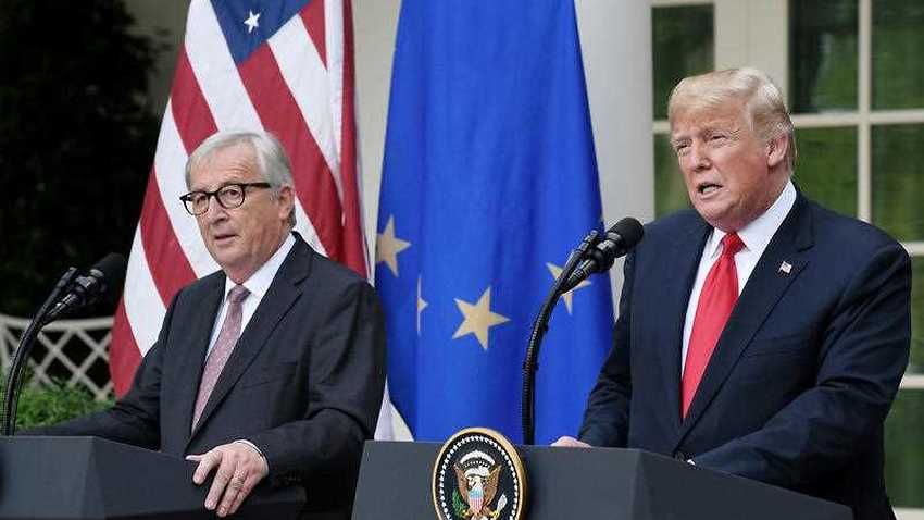 European Commission President, Jean-Claude Juncker and US President Trump agreed on relaxing extra tariff measures.