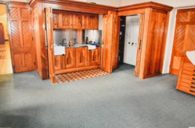 The sacristy at St Patrick's Cathedral.