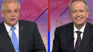 The two leaders faced off earlier in the Brisbane debate. 