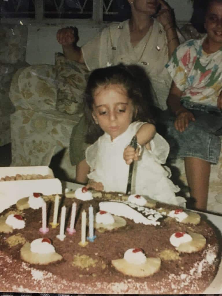 Rima Hadchiti was born with a genetic condition known as Rima Syndrome. 