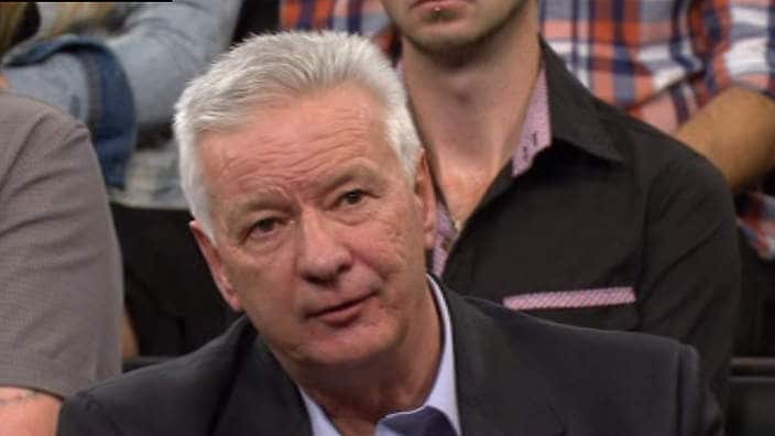 NSW Senator, Doug Cameron, speaking about his history with alcoholism on Insight (AAP)