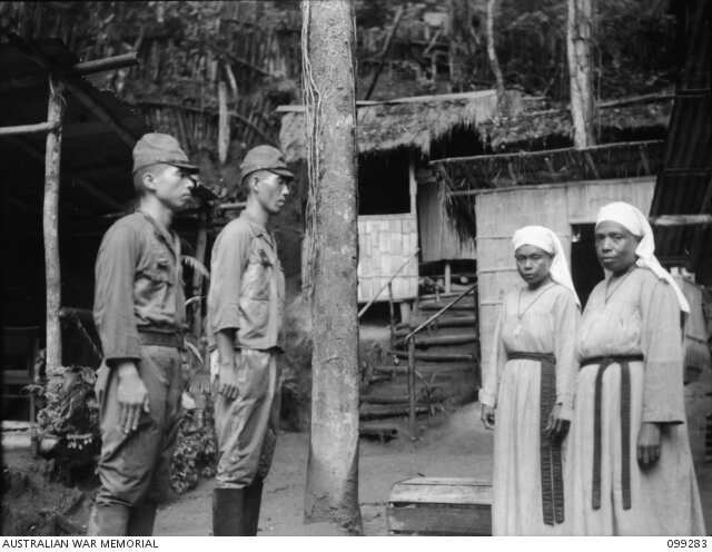 War criminals Sgt Torazo Tagai and Sgt-Major Yoshihiko Titada who were convicted of torturing nuns at Ramale including sister Mektil and sister Cecilia.