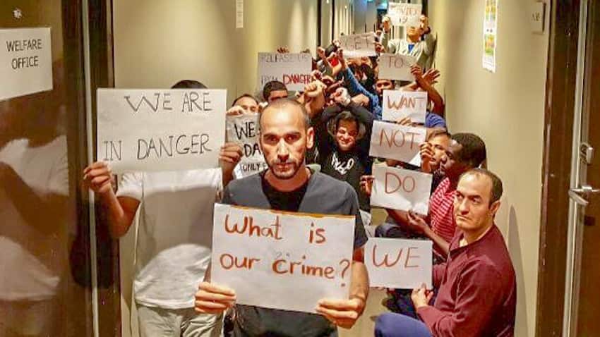 Refugees from Manus and Nauru Medevac Melbourne