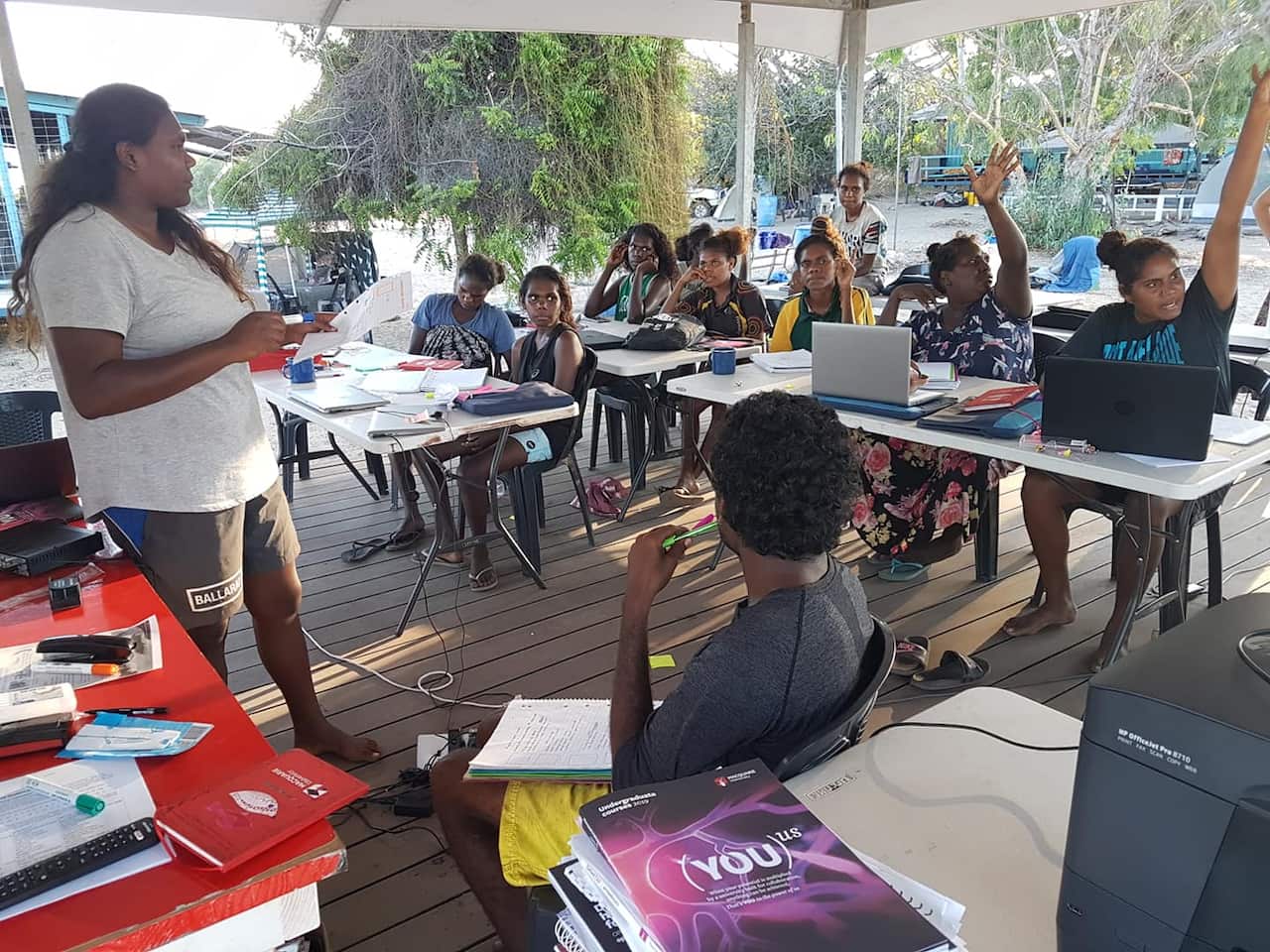 Students from Arnhem Land will travel to Sydney for university.