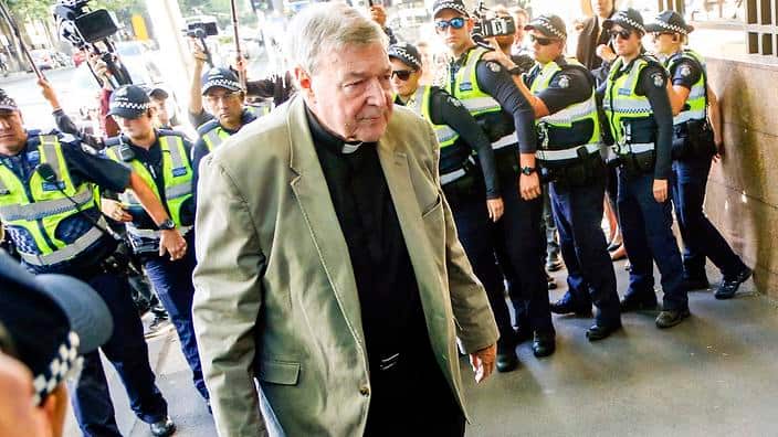 Australian Cardinal George Pell has been sentenced to six years in jail with a non-parole period of three years and eight months.