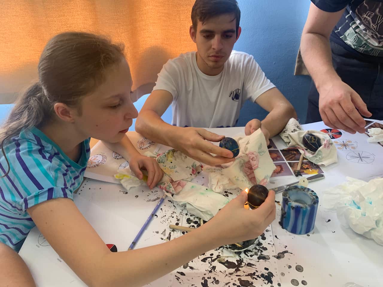 The Ukrainian Easter ritual dates back centuries. 