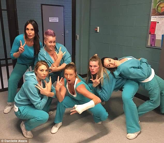 Australian actress and model Daniielle Alexis stars in the hit series Wentworth. She revealed to the public  last year that she was born a boy. 