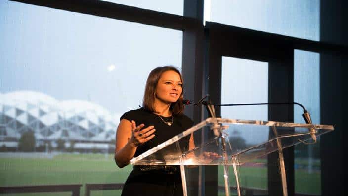 File image of Human Right Watch director Elaine Pearson