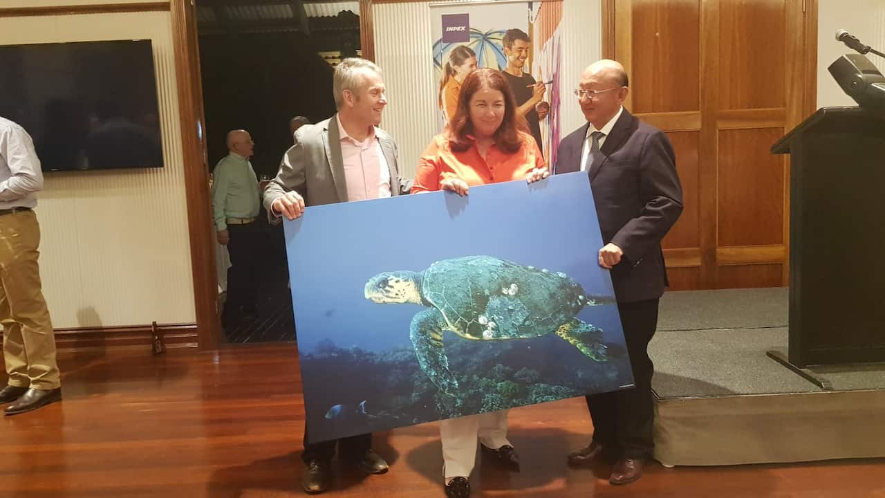 Mel Price INPEX event