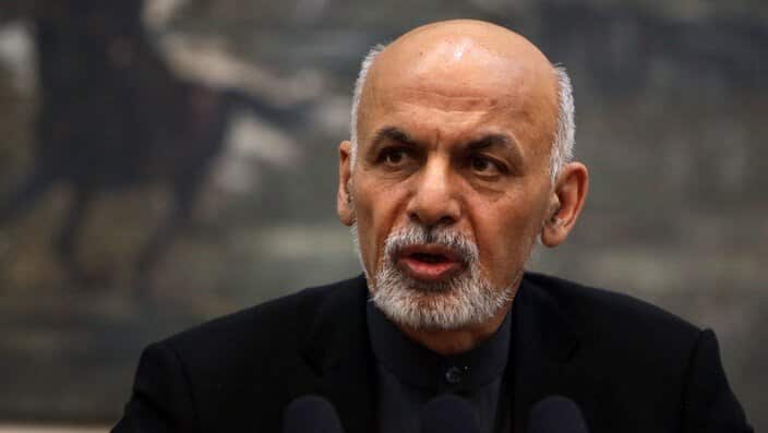 Afghan President Ashraf Ghani.