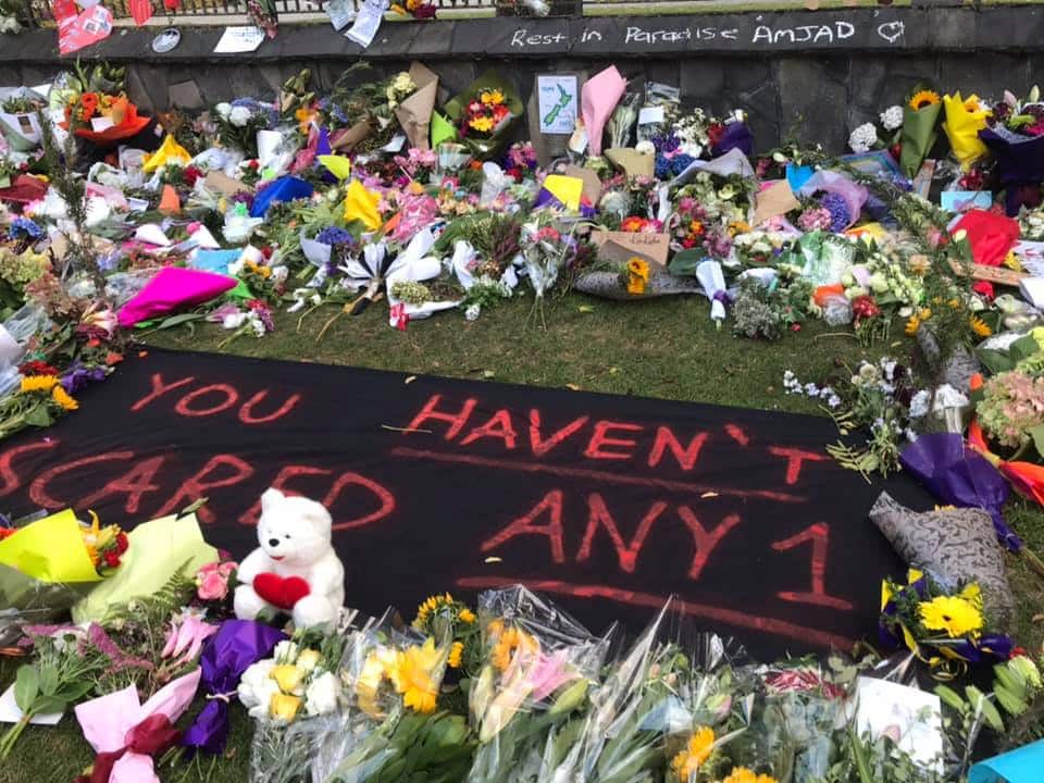 Flora display in Hagley Park, Christhchurch.