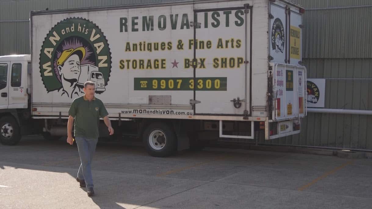 Man And His Van founder Michael Cummins.