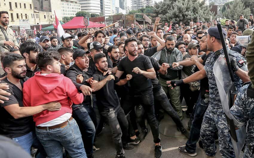 Tension has mounted between security forces and protesters.