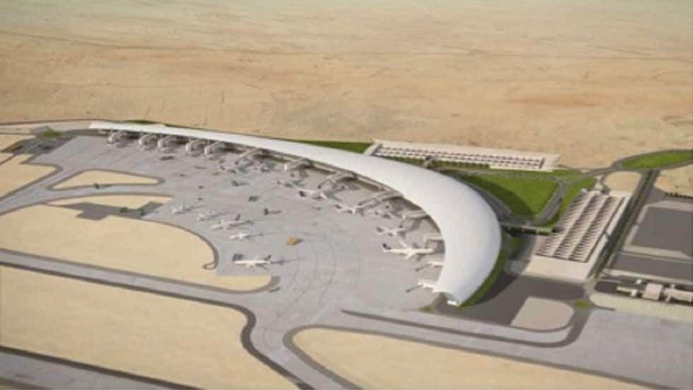 Abha airport in Saudi Arabia.
