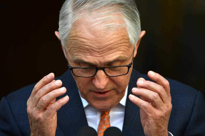 Outgoing Prime Minister Malcolm Turnbull addresses the media for the final time.